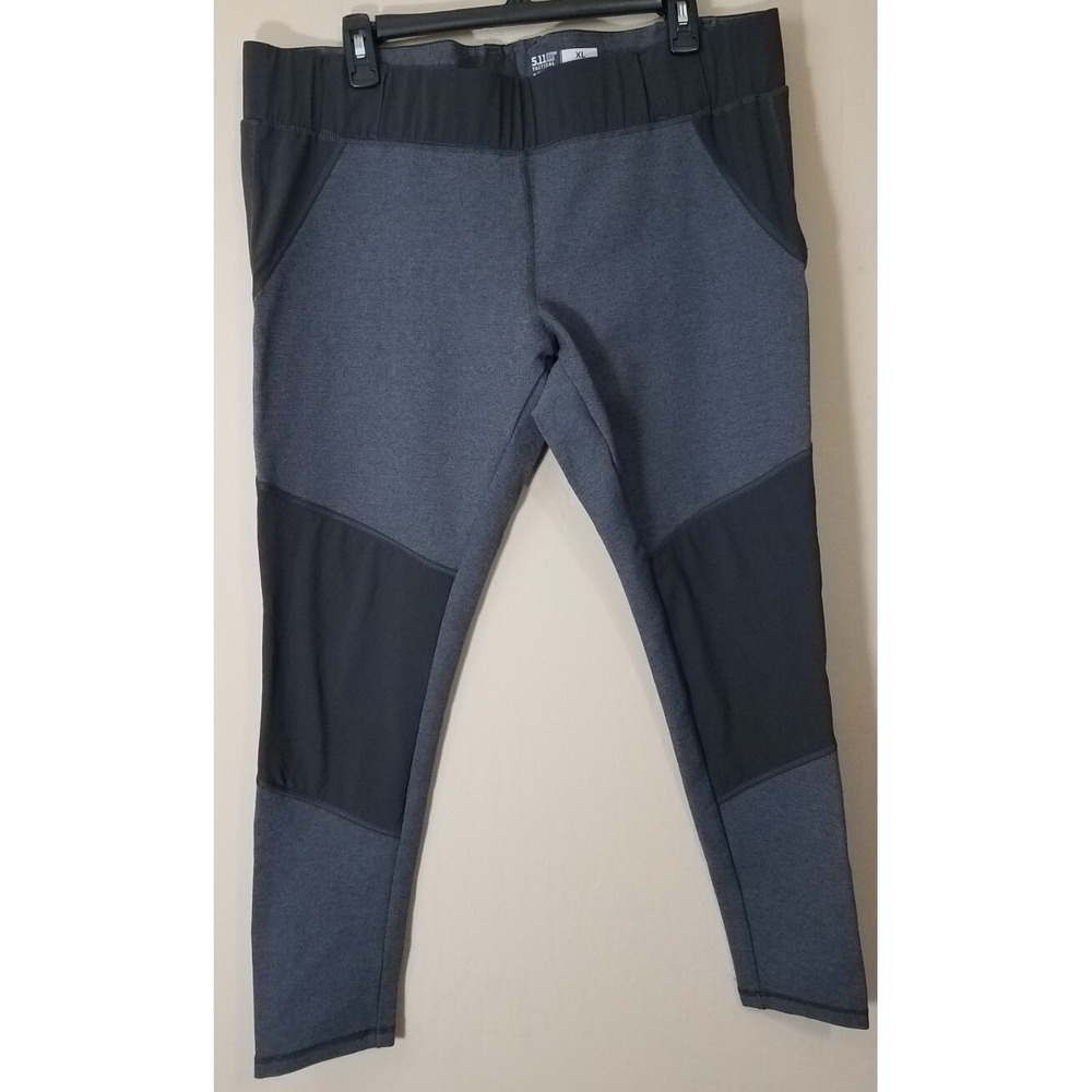 511 Tactical Raven Range Leggings Women Size XL Gray Double Knee‎ Stretch Pants